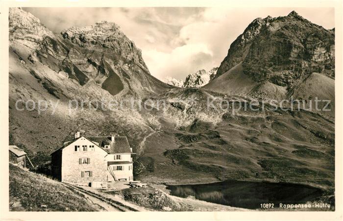 Rappenseehuette Heilbronnerweg