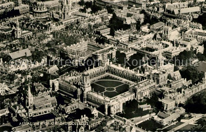 Oxford Oxfordshire Fliegeraufnahme Colleges