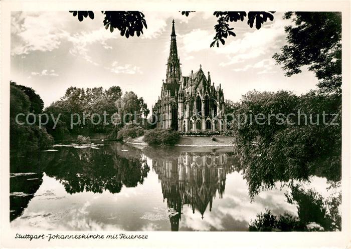 Stuttgart Johanneskirche Feuersee