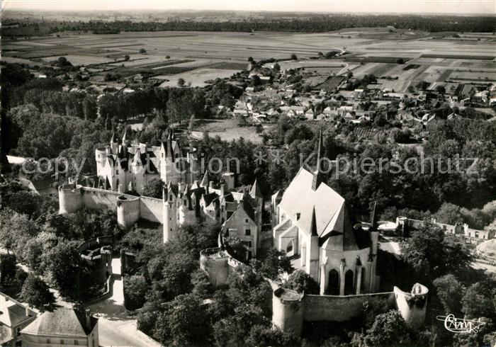 Montreuil-Bellay Fliegeraufnahme Chateau Eglise