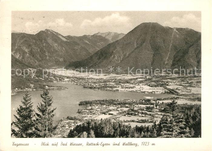 Tegernsee Bad Wiessee Rottach-Egern Wallberg