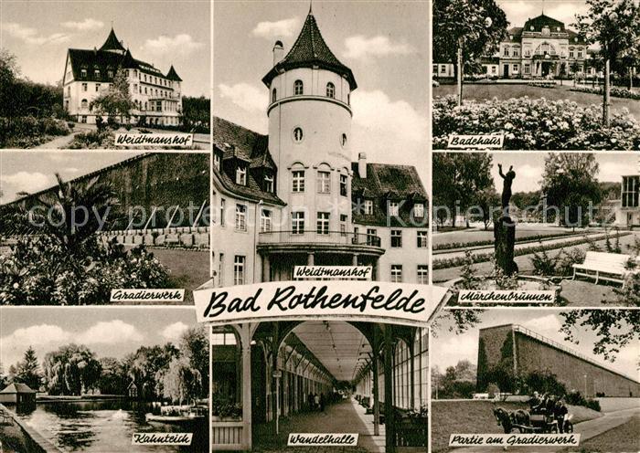 Bad Rothenfelde Gradierwerk Weidtmanshof Badenhaus