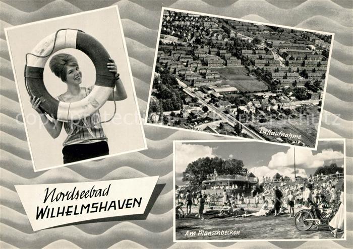 Wilhelmshaven Fliegeraufnahme Planschbecken