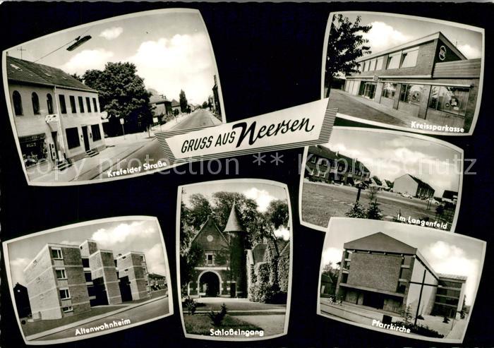 Neersen Niederrhein Langenfeld Pfarrkirche Schlosseingang