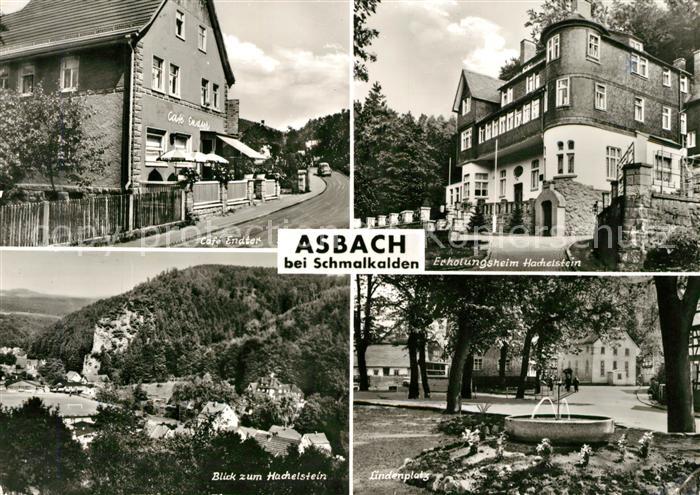 Asbach Schmalkalden Cafe Endtor Erholungsheim Hachelstein