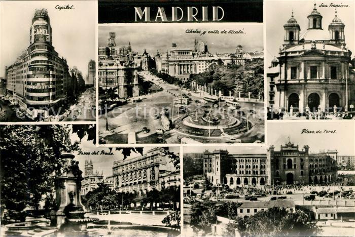 Madrid Spain Plaza de Tores San Francisco Capitol