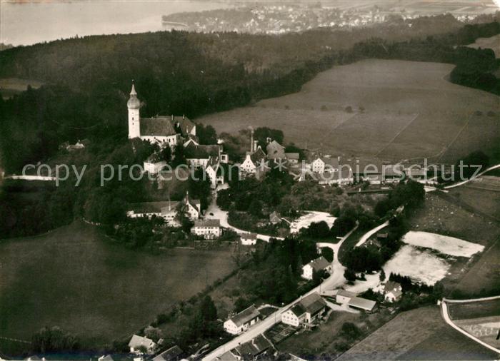 Andechs Kloster Andechs Fliegeraufnahme