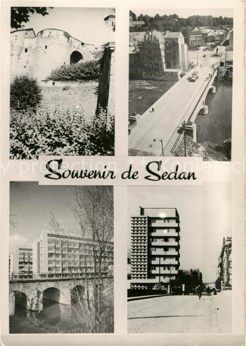 Sedan Ardennes Chateau Pont de Meuse Thiers