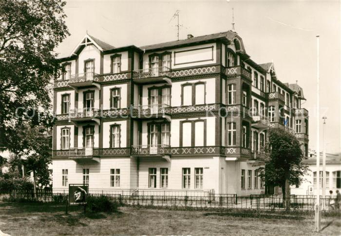 Ahlbeck Ostseebad Erholungsheim Kurt Buerger