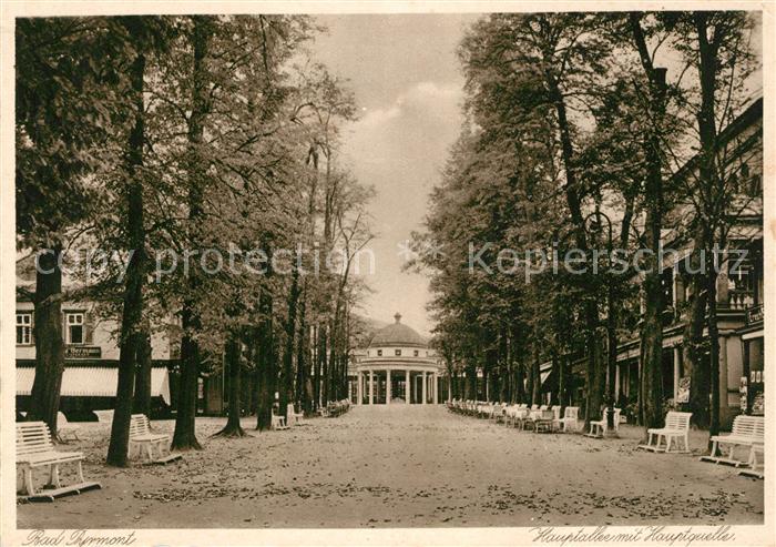 Bad Pyrmont Hauptallee Quelle