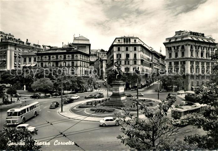 Genova Genua Liguria Piazza Corvetto