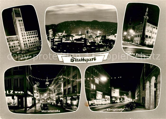 Stuttgart Alte Kanzlei Rathaus Marienstrasse