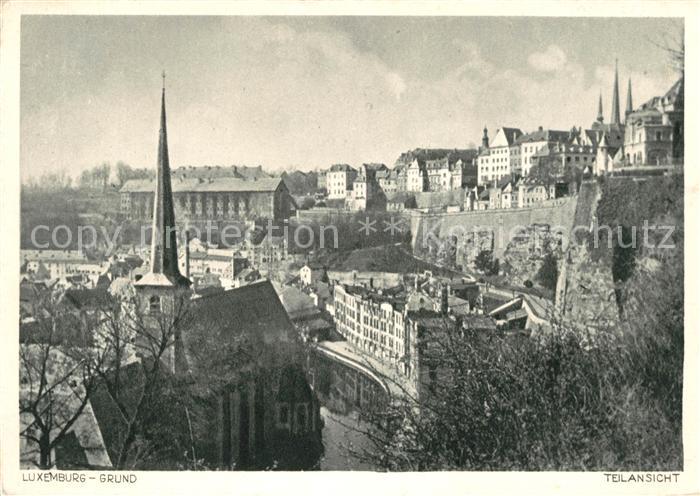 Luxemburg Luxembourg Grund
