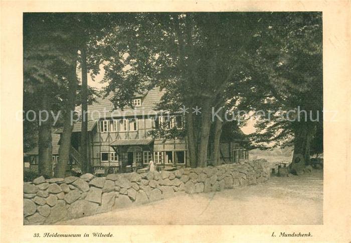 Wilsede Lueneburger Heide Heidemuseum