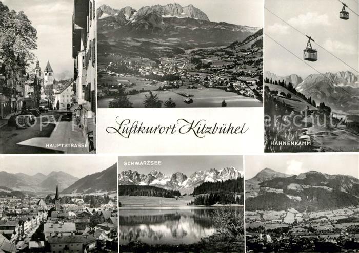Kitzbuehel Tirol Hahnenkamm Hauptstrasse Schwarzsee