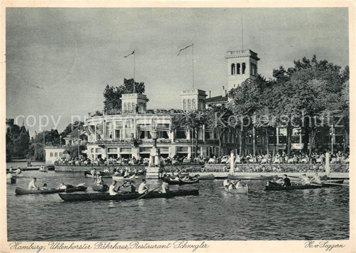 Hamburg Uhlenhorster Faehrhaus Restaurant Schwegler