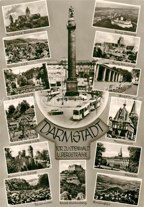 Darmstadt Burg Breuberg Schloss Lichtenberg Lindenfels