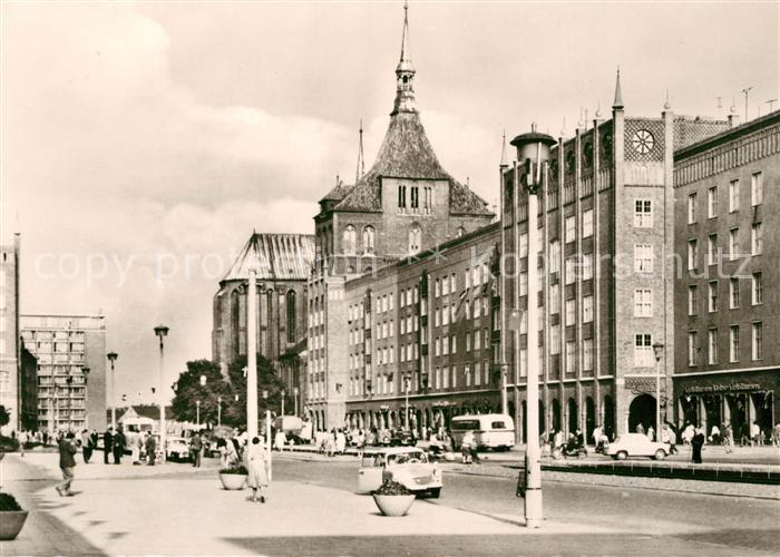Rostock Marienkirche Lange Strasse