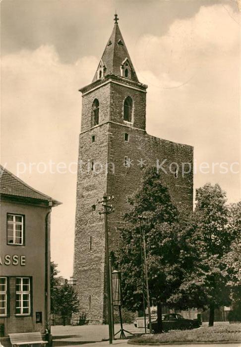 Stassfurt Schiefer Turm Stadtkirche