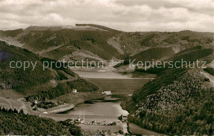 St Andreasberg Harz Odertalsperre Fliegeraufnahme