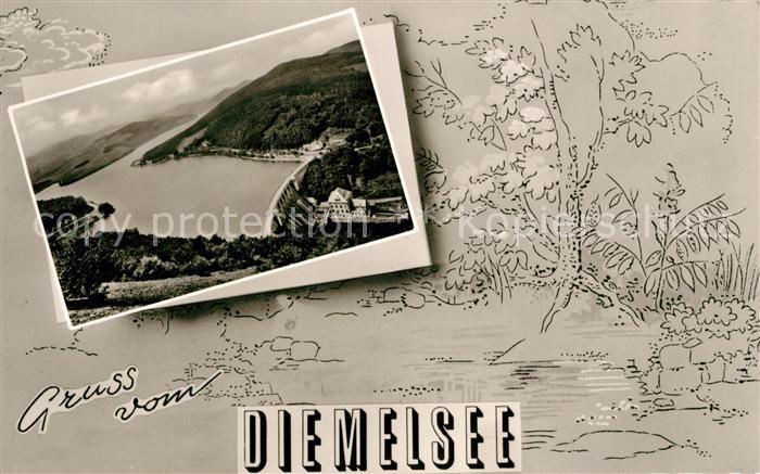 Diemelsee Fliegeraufnahme