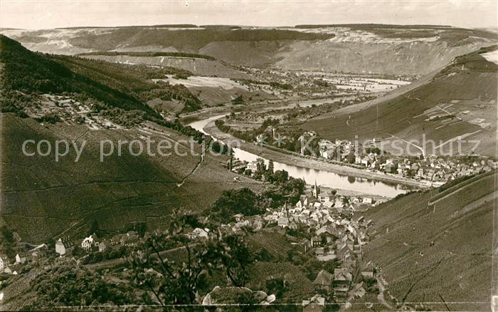 Traben-Trarbach Panorama Blick ins Moseltal