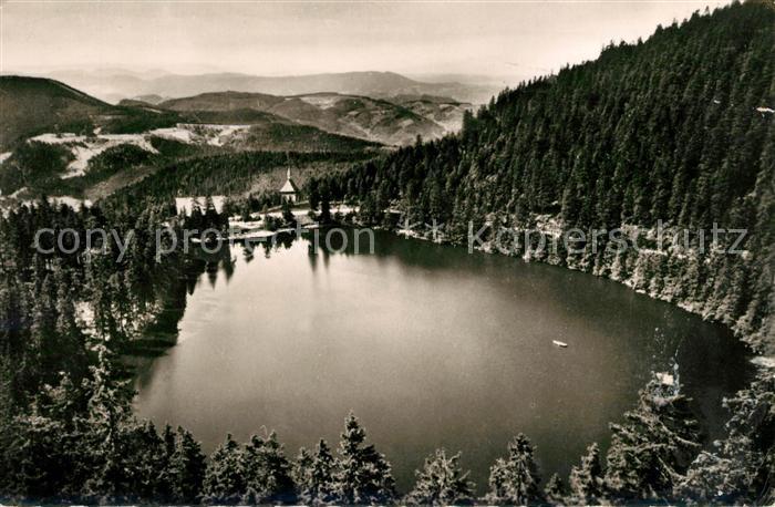 Mummelsee Landschaftspanorama Berghotel Schwarzwald