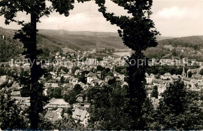Hann. Muenden Panorama Wesertal