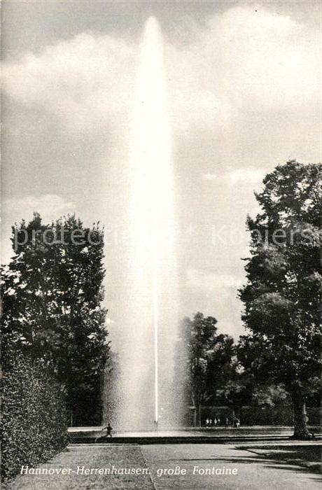 Herrenhausen Hannover Grosse Fontaene