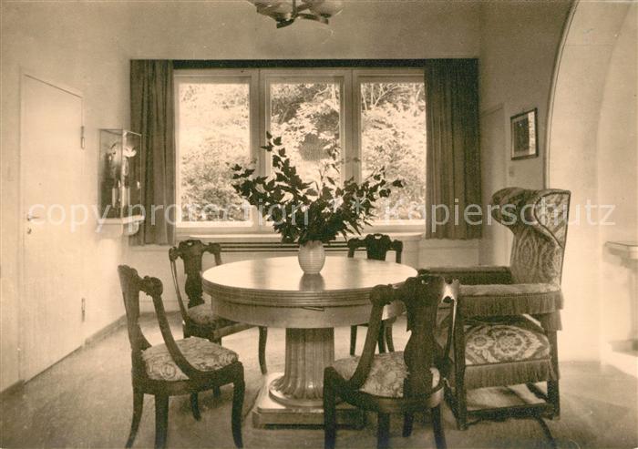 Kloster Hiddensee Gerhart Hauptmann Gedaechtnisstaette Abendzimmer