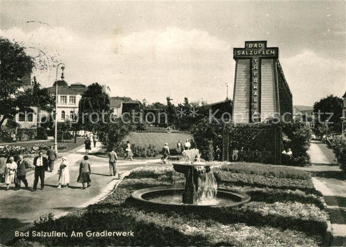Bad Salzuflen Gradierwerk Brunnen