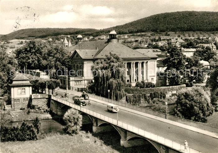 Bad Kissingen Ludwigbruecke und Regentenbau