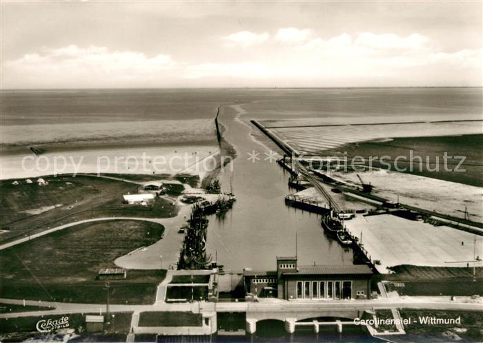 Wittmund Carolinersiel Fliegeraufnahme