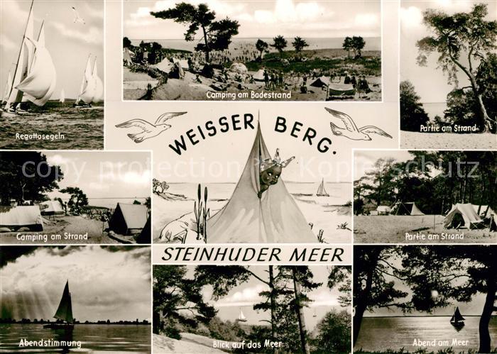 Steinhude Weisser Berg Steinhuder Meer Regatta Segeln Campingplatz Abendstimmung