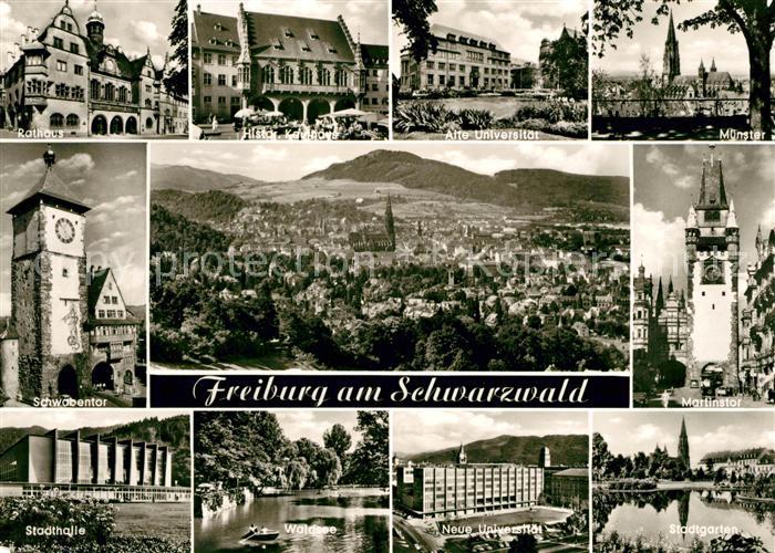 Freiburg Breisgau Rathaus Historisches Kaufhaus Universitaet Muenster Schwabento