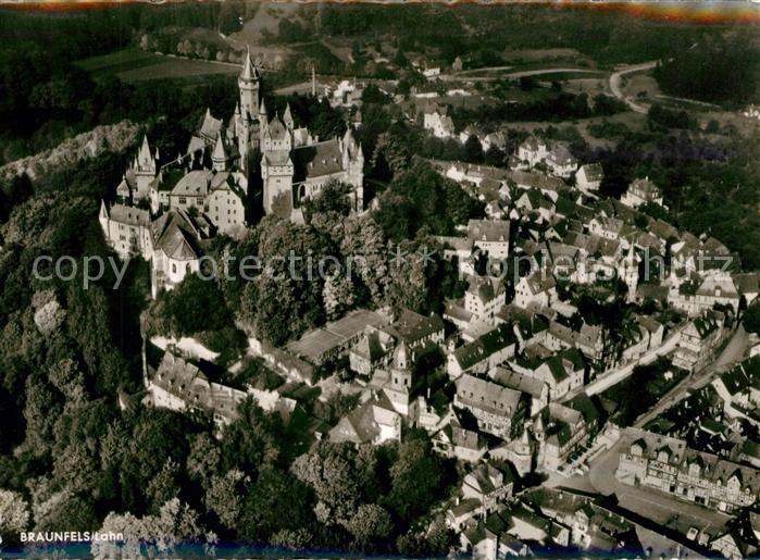 Braunfels Altstadt Schloss Fliegeraufnahme