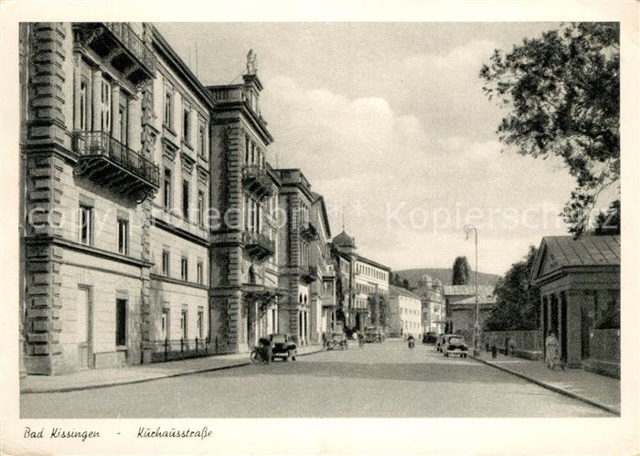 Bad Kissingen Kurhausstrasse Kupfertiefdruck