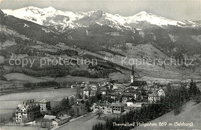 Bad Hofgastein Gesamtansicht mit Alpenpanorama