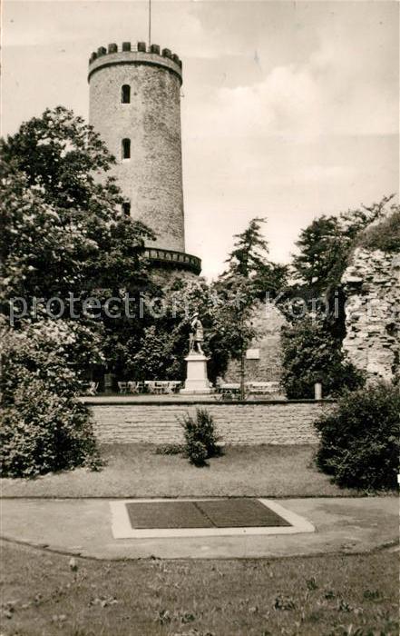 Bielefeld Sparrenburg Blick auf Burghof