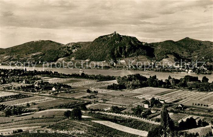 Siebengebirge Fliegeraufnahme