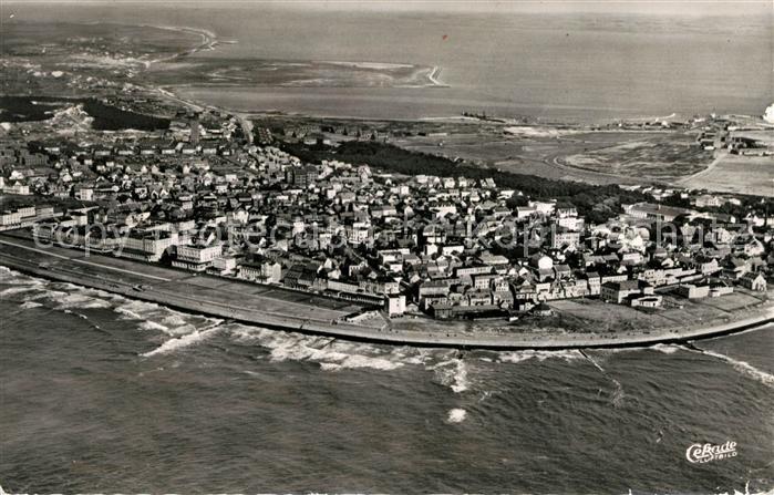 Norderney Nordseebad Nordseeinsel Fliegeraufnahme