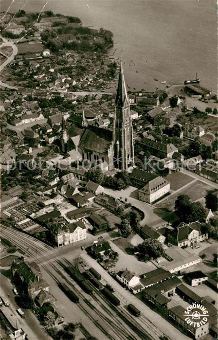 Schleswig Schlei Fliegeraufnahme