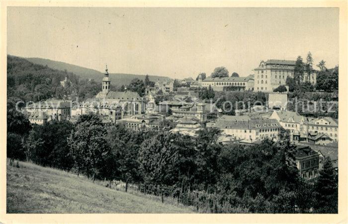 Baden-Baden Blick zum Neuen Schloss