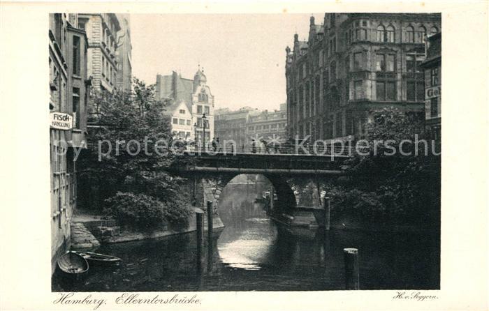 Hamburg Ellerntorsbruecke Herrengrabenfleet Serie 527 No 4