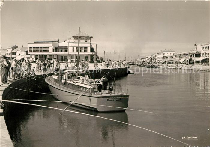 Palavas-les-Flots Herault La Jetée rive droite Bateau