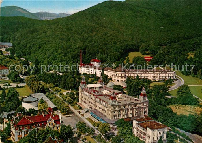 Bad Wildungen Badehotel Fliegeraufnahme