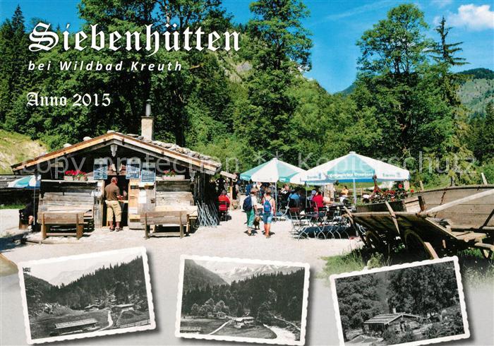 Wildbad Kreuth Almwirtschaft Siebenhuetten Alpen