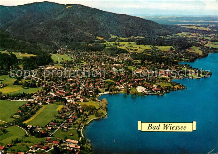 Bad Wiessee Tegernsee Fliegeraufnahme