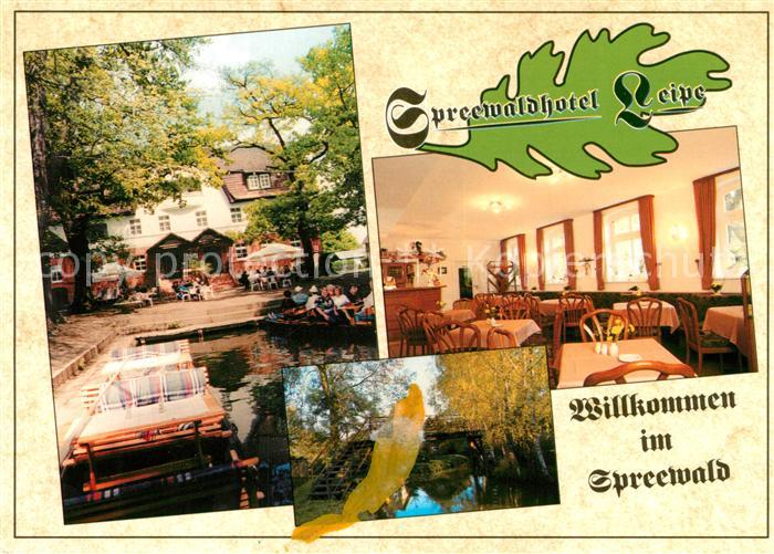 Leipe Spreewaldhotel Restaurant Wasserstrasse