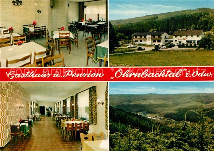Miltenberg Main Gasthaus Pension Ohrnbachtal Landschaftspanorama